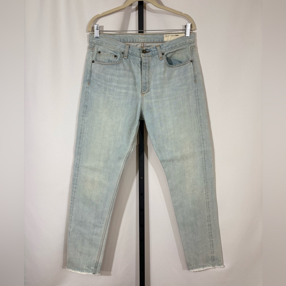 Rag & Bone Frayed Hem Jeans Women’s Size 29 - Charleston Wash